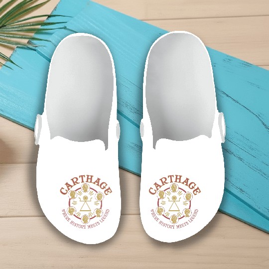 Carthage where history meets legend Slip On Clogs