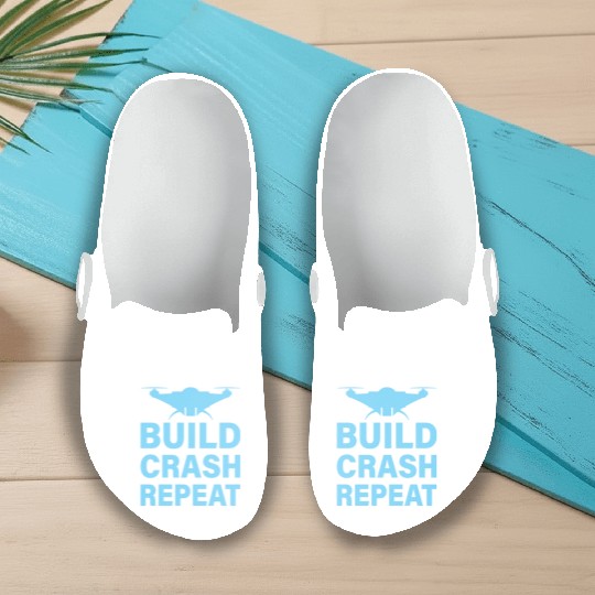 Build Crash Repeat Slip On Clogs