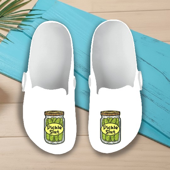 Pickle Slut Slip On Clogs
