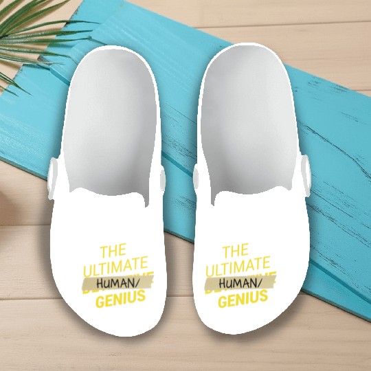 B99 Ultimate human slash genius Slip On Clogs