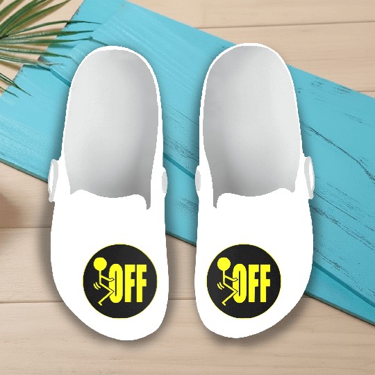 F Off ©WhiteTigerLLC.Com LIKE US ON FACEBOOK Slip On Clogs