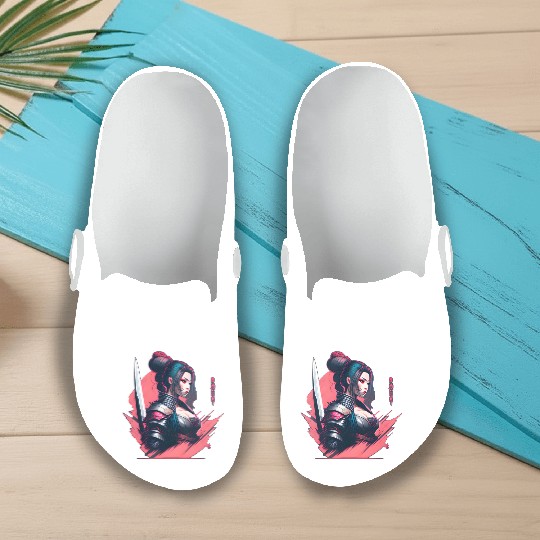 Cyberpunk Samurai Cyberpunk Slip On Clogs