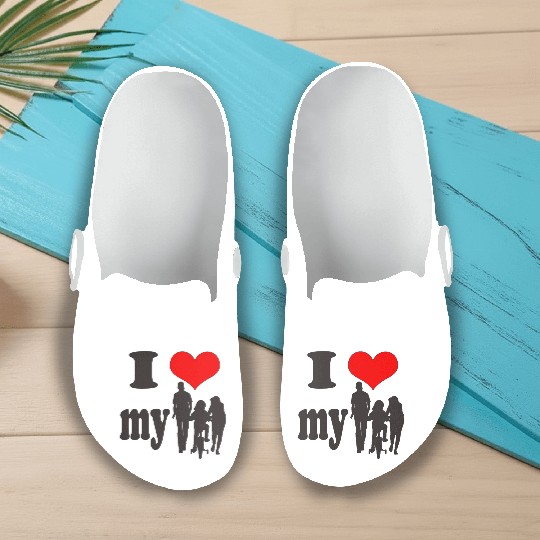 Family love Slip On Clogs
