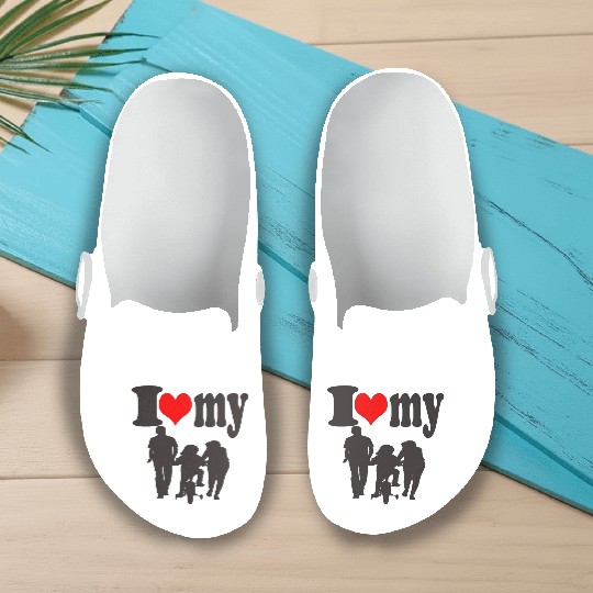 Family love Slip On Clogs