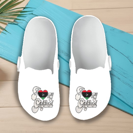 LibyaI Love My Libyan Girlfriend Slip On Clogs