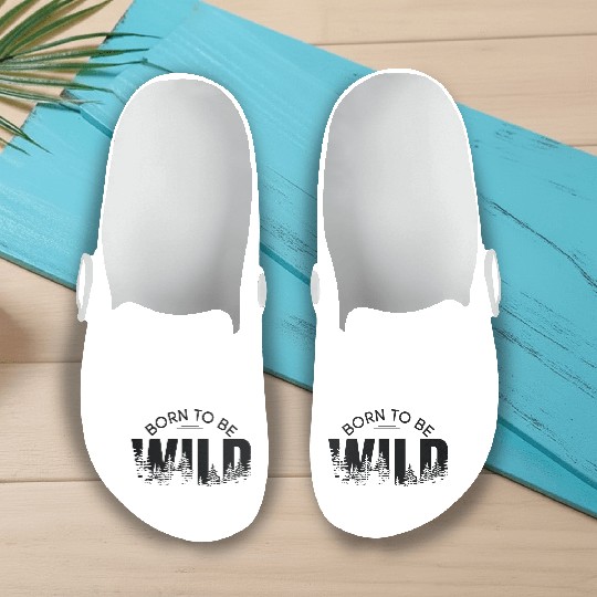 born to be wild Slip On Clogs