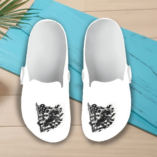 Rodeo Bull Riding Livestock Show Farmer Cattle Slip On Clogs