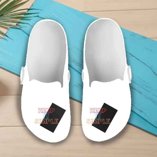 Minimalist Mastery: Keep It Simple Apparel Slip On Clogs