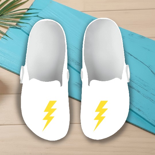 Lightning Bolt Slip On Clogs