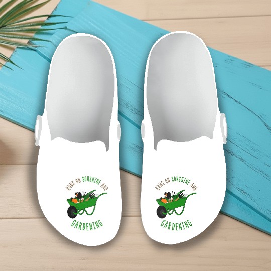 Gardener Joke Gardening Garden Slip On Clogs
