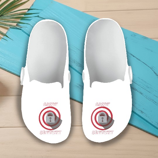 Candy Security Kids Parents Matching Birthday Slip On Clogs