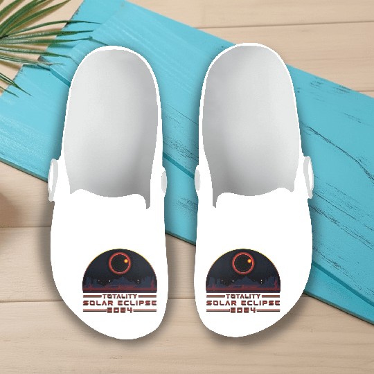 Totality Solar Eclipse 2024 - Science Slip On Clogs