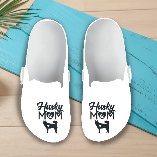 Husky mom Slip On Clogs