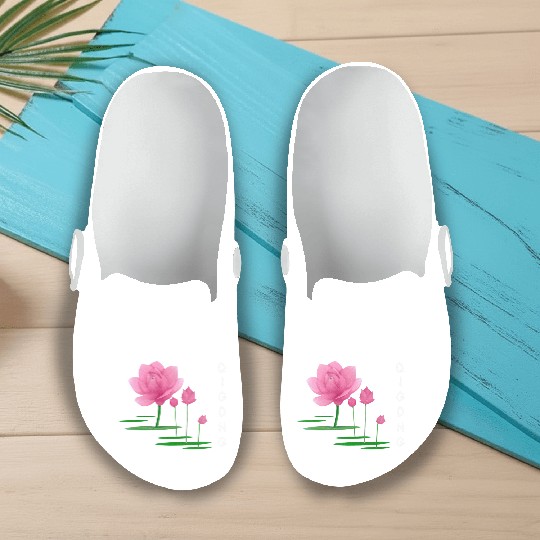 Lotus Tai Chi & Qi Gong Instructors & Practitioner Slip On Clogs