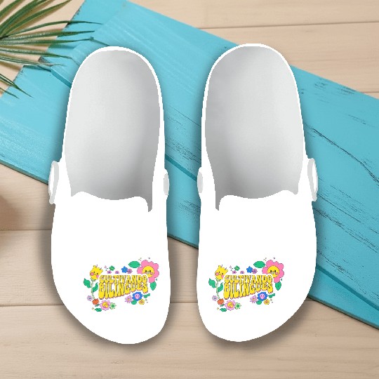 Cultivando Bilingües Spanish Teacher Slip On Clogs