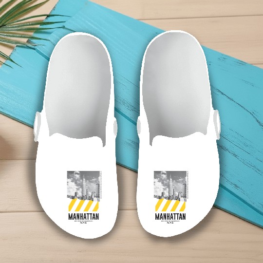 Manhattan NYC Slip On Clogs