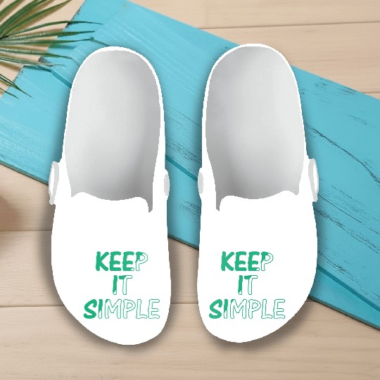 keep it simple Slip On Clogs