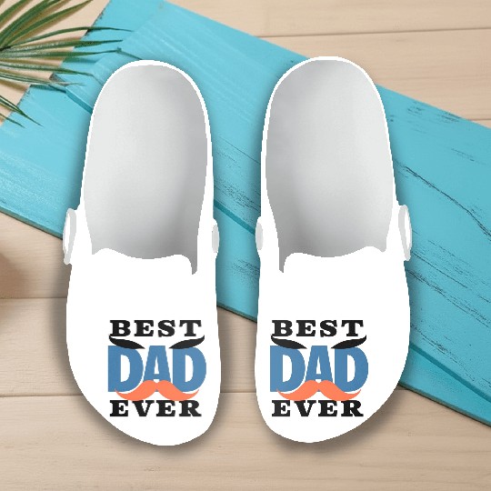"Best Dad Ever" Slip On Clogs - Perfect dad Gif