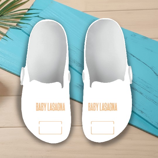 Baby Lasagna meow cat meow back Slip On Clogs
