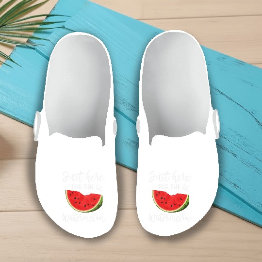 Watermelon Squad Fruit Lover Slip On Clogs