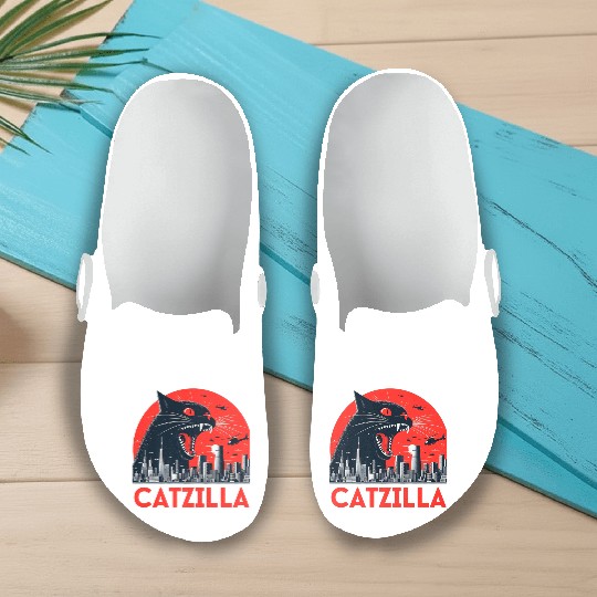 Catzilla Cat Japanese Premium Slip On Clogs