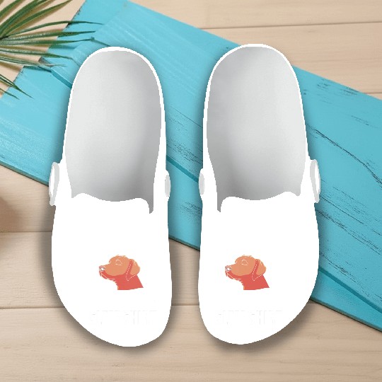 Rhodesian Ridgeback Dog Official Sleep Slip On Clogs