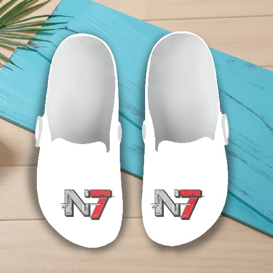 Mass Effect N7 Essential Slip On Clogs