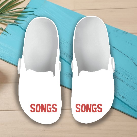 Happiest When Making Songs Writer Karaoke Slip On Clogs
