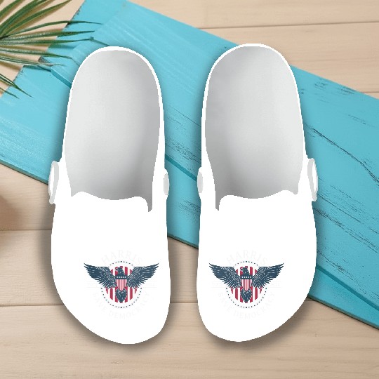 Kamala Harris Save Democracy Vote 2024 Slip On Clogs