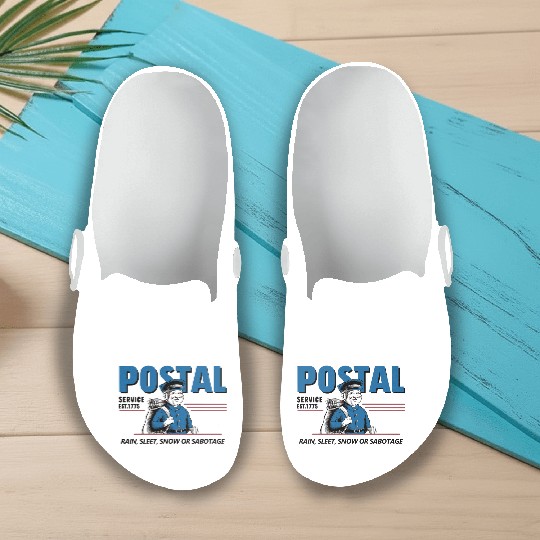 Save the Postal Service - Support Postal Workers Slip On Clogs