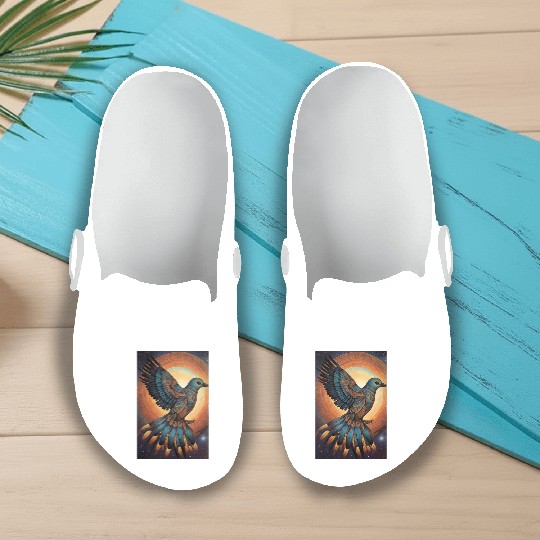 The Bird of Paradise Slip On Clogs