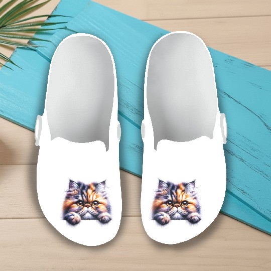 Persian cat Slip On Clogs