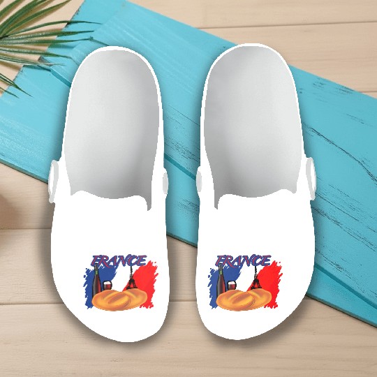 France 2 Slip On Clogs