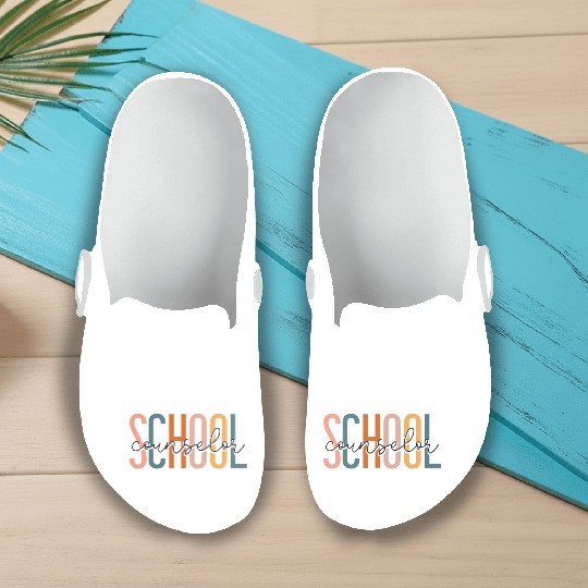 School Counselor School Counselor Slip On Clogs