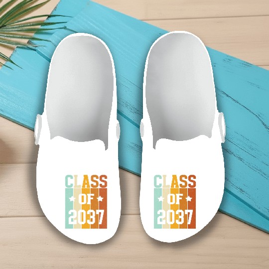 CLASS OF 2037 BACK TO SKHOOL. Slip On Clogs