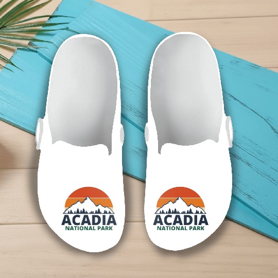 Acadia National Park Slip On Clogs