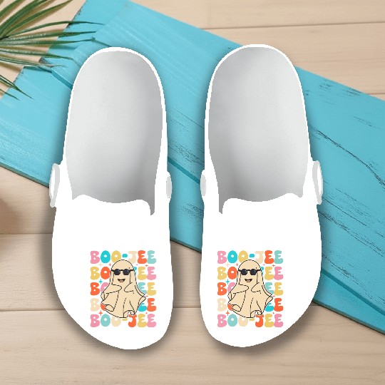 Funny Halloween Boo-jee Slip On Clogs