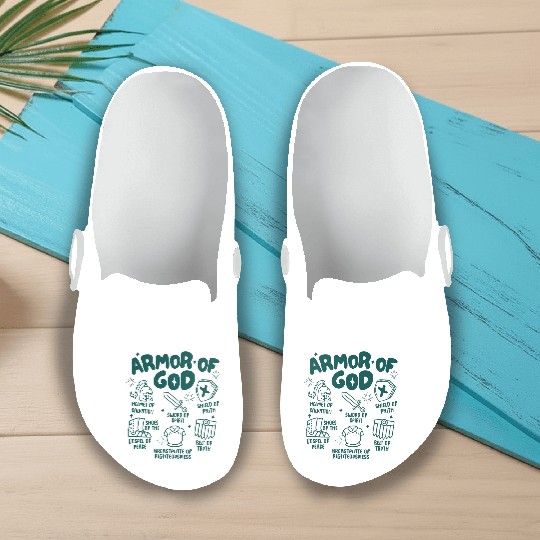 Armor of God Slip On Clogs