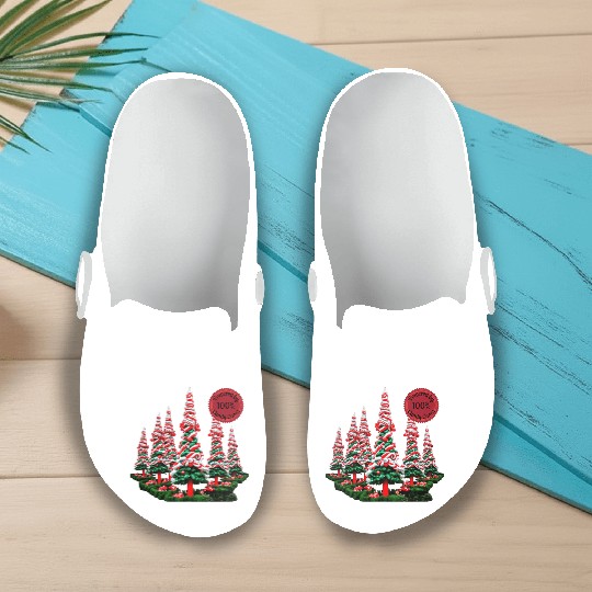 Powered by Candy Canes Slip On Clogs