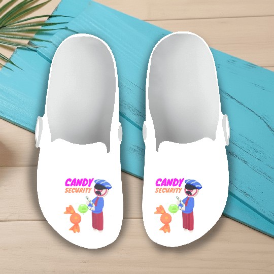 Candy Security Fruit Gum Candy Candy Slip On Clogs