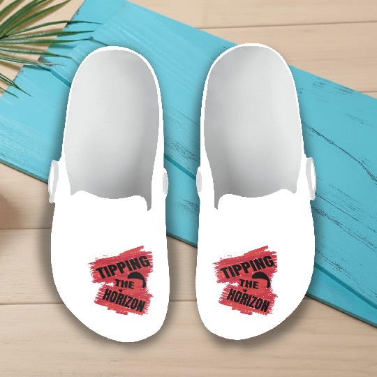 Tipping the Horizon Slip On Clogs