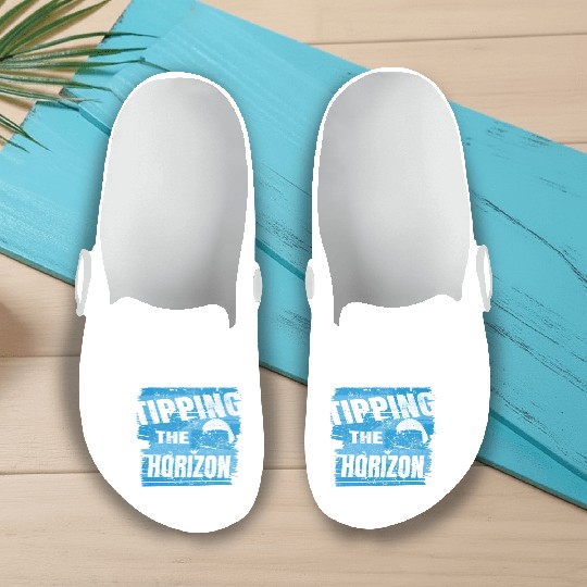 Tipping the Horizon Slip On Clogs