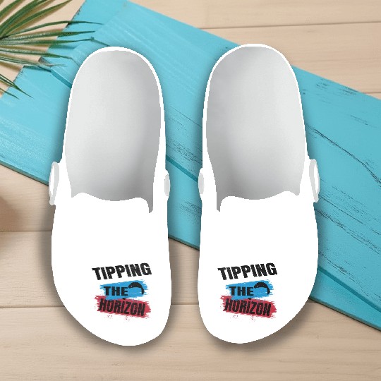 Tipping the Horizon Slip On Clogs