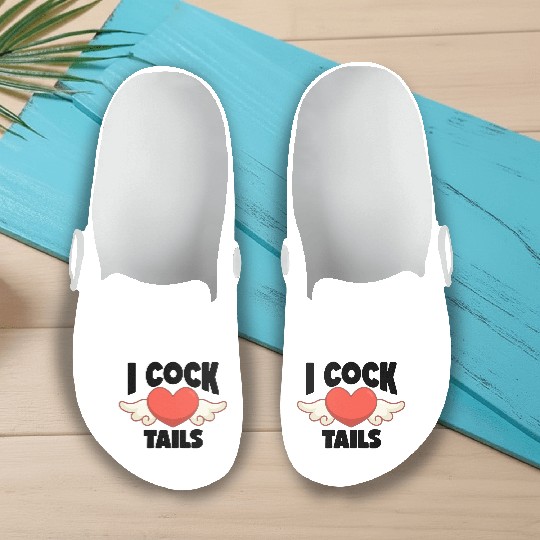 Funny I Love Cocktails 7 Slip On Clogs