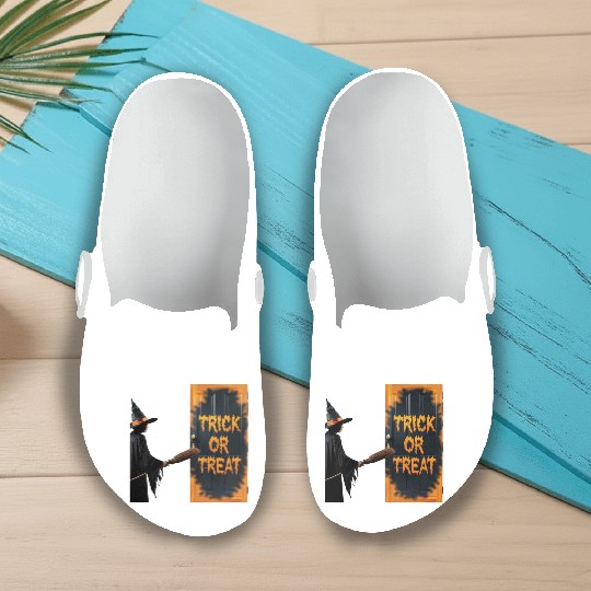 Witching Hour: Trick or Treat Slip On Clogs