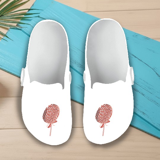 Delicious Sweets Cool Lollipop Slip On Clogs