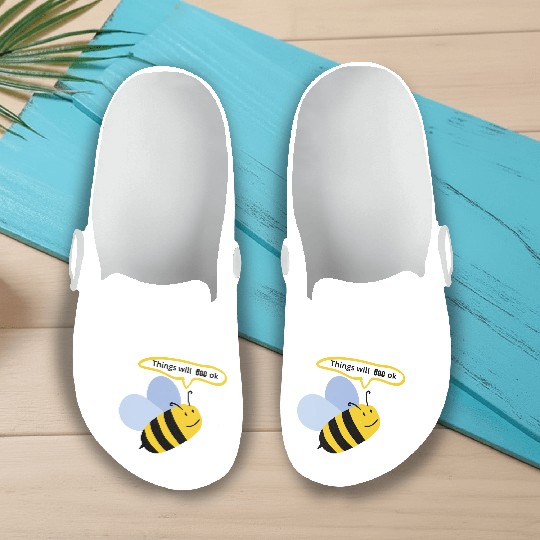 Things will bee okay Slip On Clogs