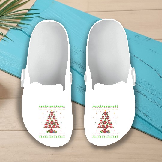Cricket Christmas Tree Slip On Clogs