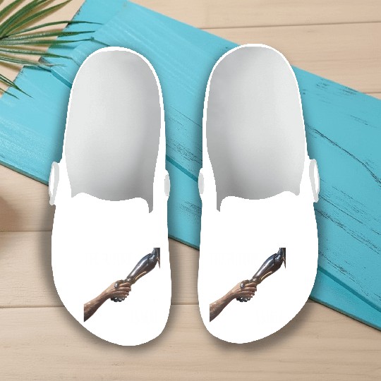 The Future is now Robot Robotic Science AI Slip On Clogs