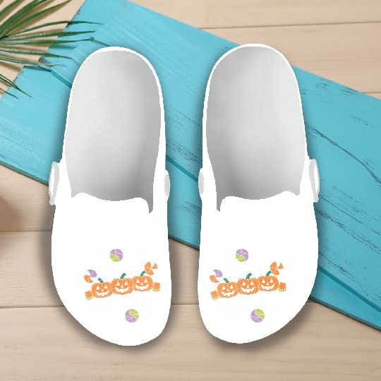 Candy Security Halloween Slip On Clogs